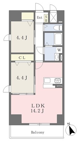 ＭＩＳＴＲＡＬ姫路駅前Ⅷ安田の物件間取画像